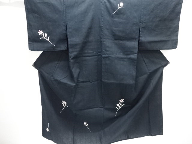 Japanese Kimono / Tsumugi Omeshi Cotton